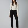 Women DL1961 Jeans | Mara Straight Ankle-Black Peached Raw