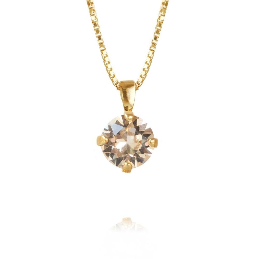 Women Caroline Svedbom Necklaces | Classic Petite Necklace-Gold Silk