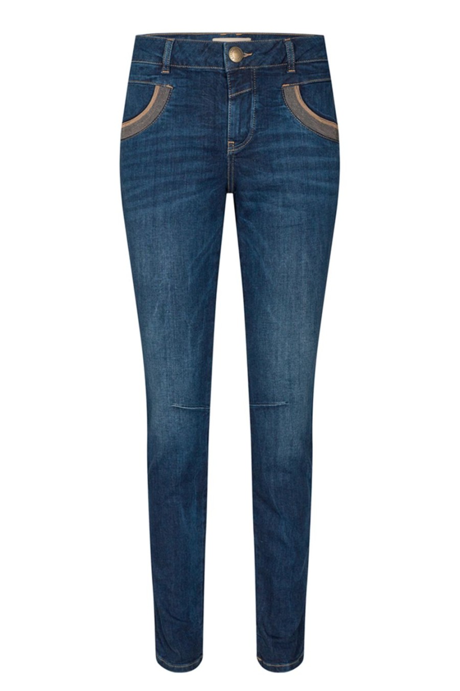 Women Mos Mosh Jeans | Naomi Shade Regular Jeans-Blue