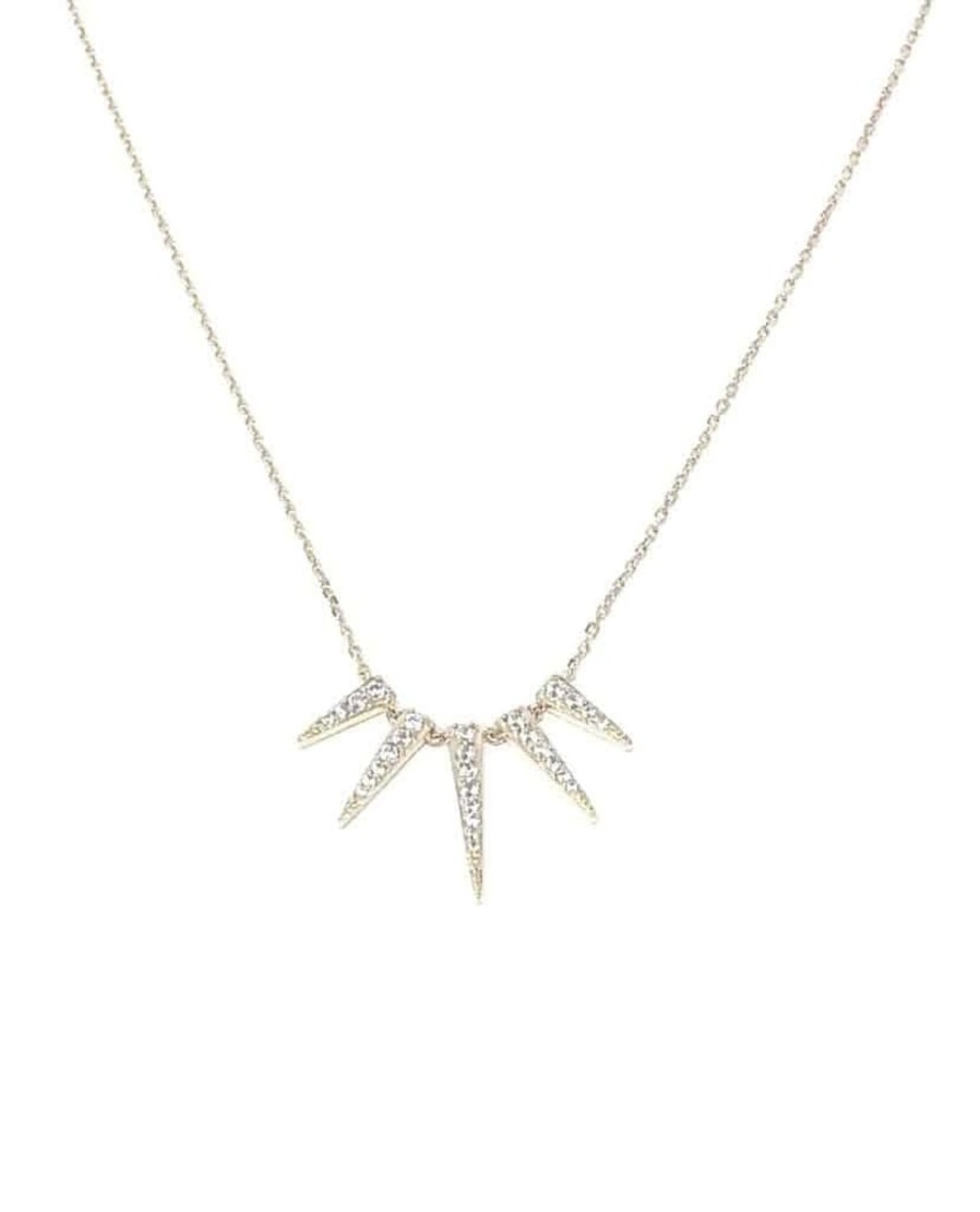 Women Icandi Necklaces | S2419S Sun Downer Necklace-Silver