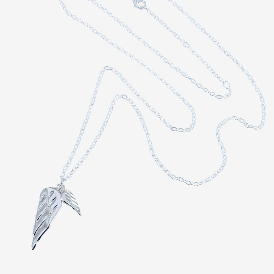 Women Reeves & Reeves Necklaces | Angel Wings Necklace