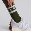 Women Varley Socks | Spencer Sock-Olive/Egret