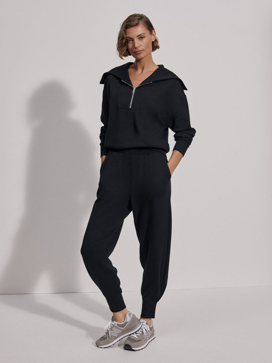 Women Varley Trousers | The Relaxed Pant-Black