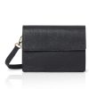 Women Doodie Stark Bags | Leather Flap Front Bag-Navy