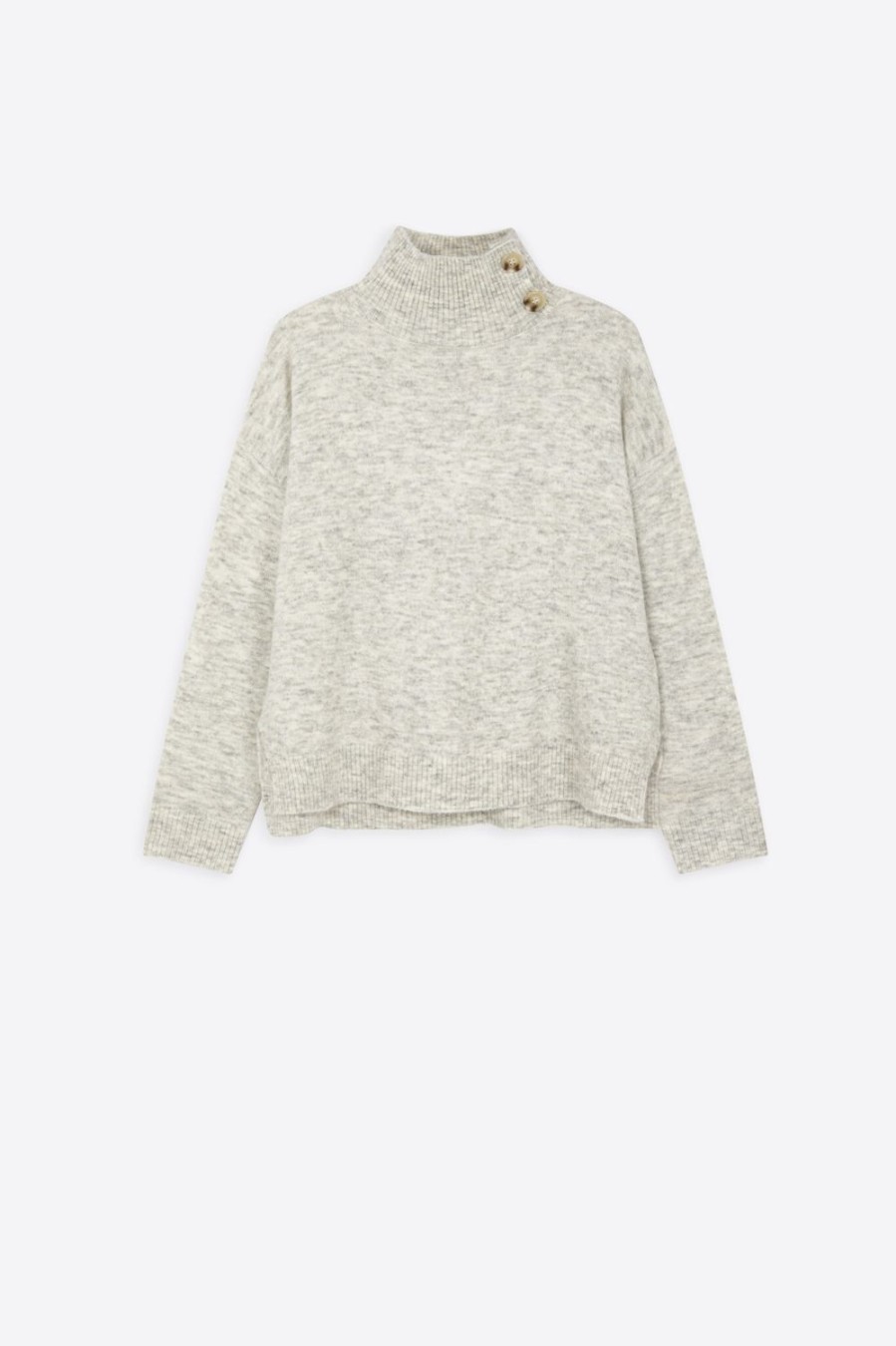 Women Suncoo Knitwear | Privat Knit-Gris Chine