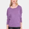 Women Saint Tropez Knitwear | Mila Jumper-Diffused Orchid