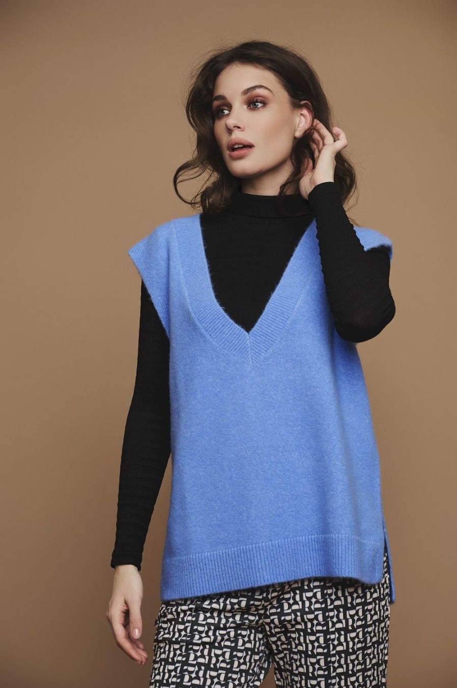 Women Rino & Pelle Knitwear | Koray Tank-Pacific