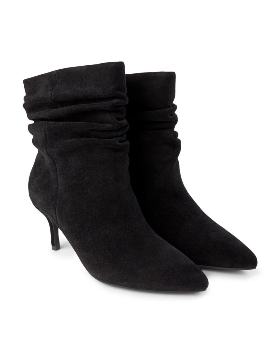 Women Shoe The Bear Boots | Agnete Slouchy Boot-Black