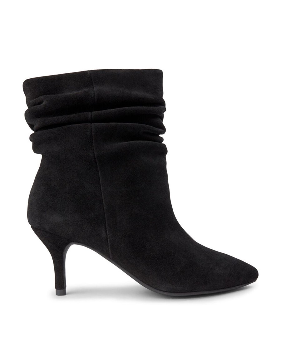 Women Shoe The Bear Boots | Agnete Slouchy Boot-Black