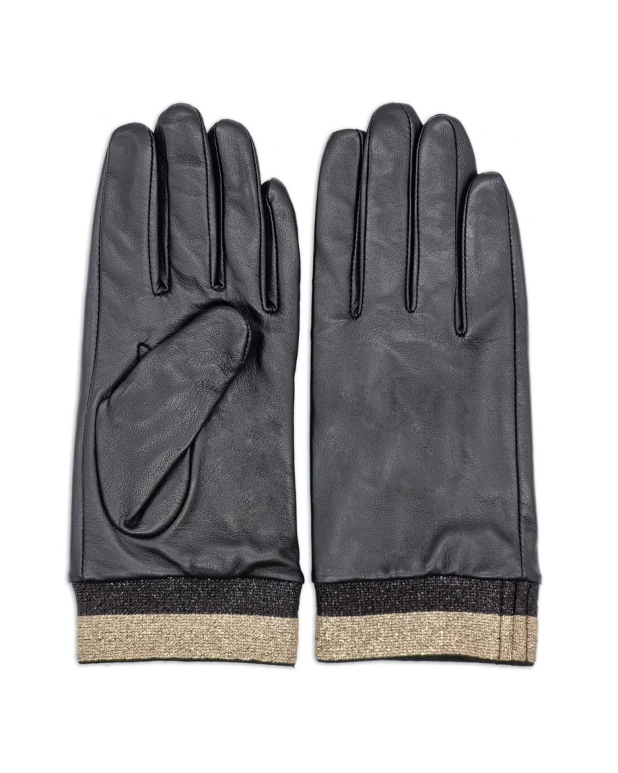 Women Nooki Gloves | Denver Gloves-Black