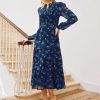 Women Aspiga Dresses | Arabelle Dress-Navy/Orange