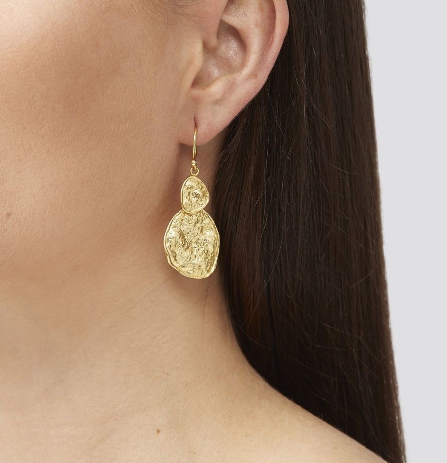 Women Ashiana Earrings | Secret Earrings-Gold