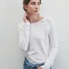 Women American Vintage Tops | Sonoma Sporty Tee-Blanc