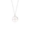 Women Tilly Sveaas Necklaces | Large Silver Compass 60Cm Curb Chain