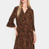 Women Saint Tropez Dresses | Eda Dress-Black B. Zebra