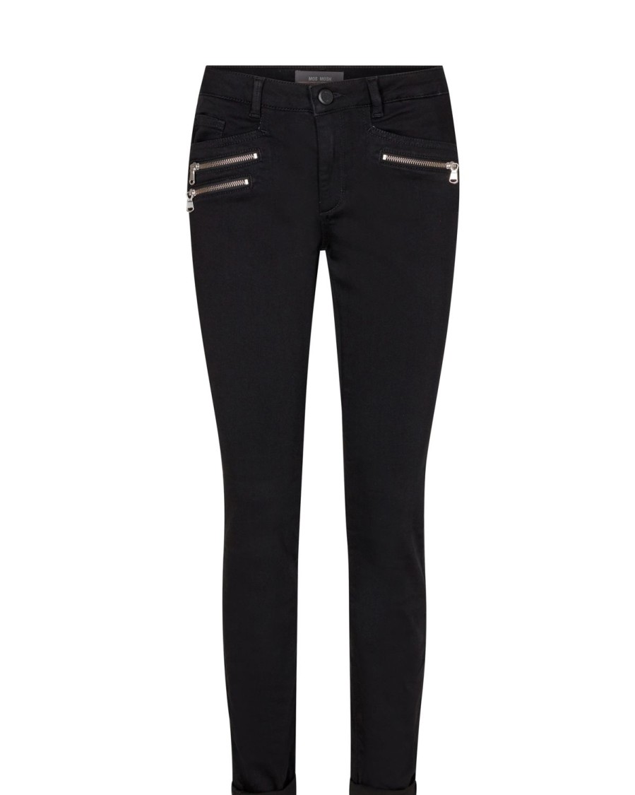 Women Mos Mosh Jeans | Berlin Silk Push Up Jean-Black