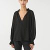 Women Dea Kudibal Tops | Cassisa Blouse-Lurex Black