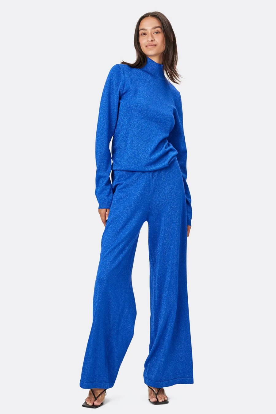 Women Lollys Laundry Trousers | Agadir Pants-Neon Blue