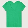 Women American Vintage Tops | Jacksonville Short Sleeve Tee-Menthol Vintage