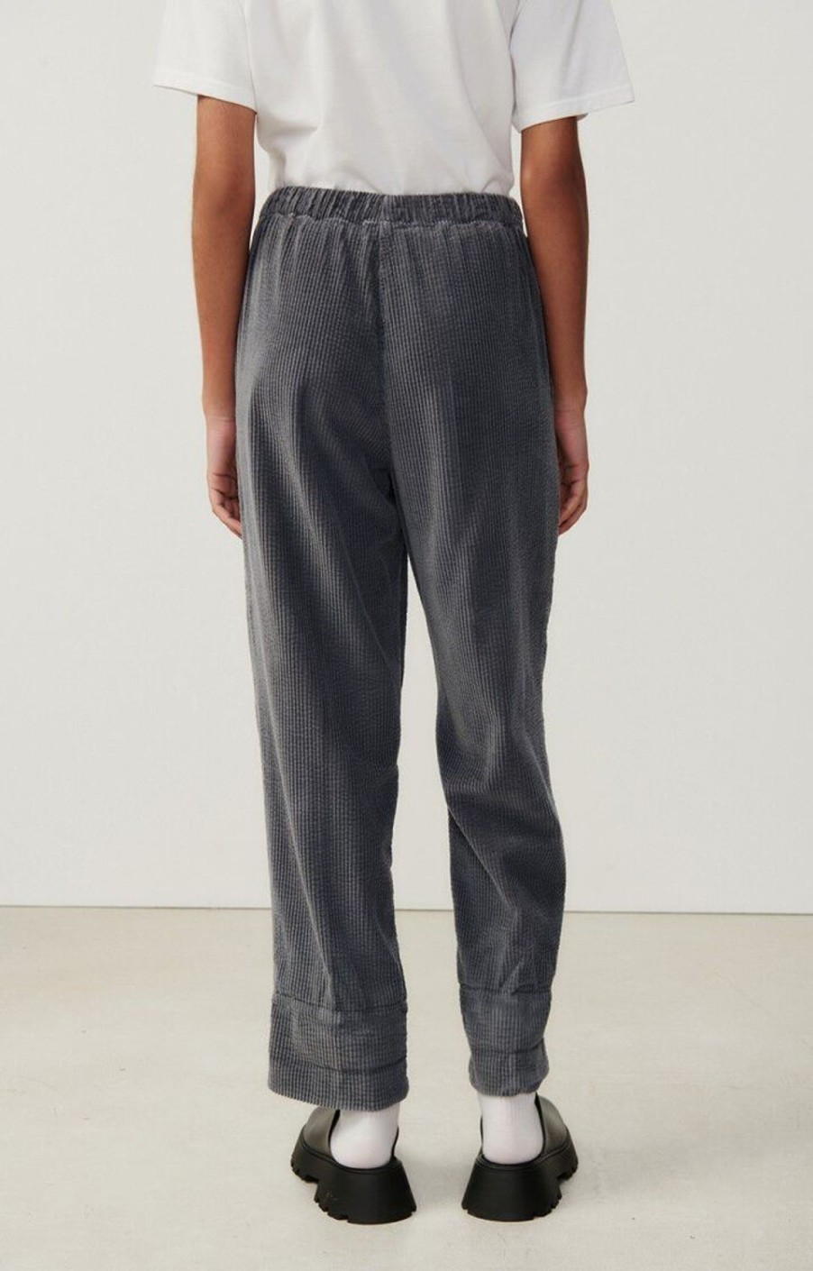 Women American Vintage Trousers | Padow Trousers-Vintage Carbone