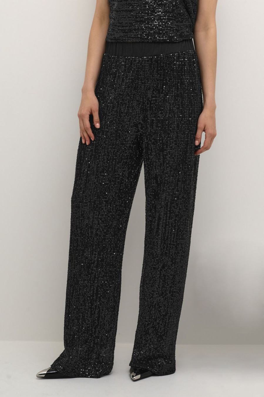 Women Culture Trousers | Albine Pants-Black