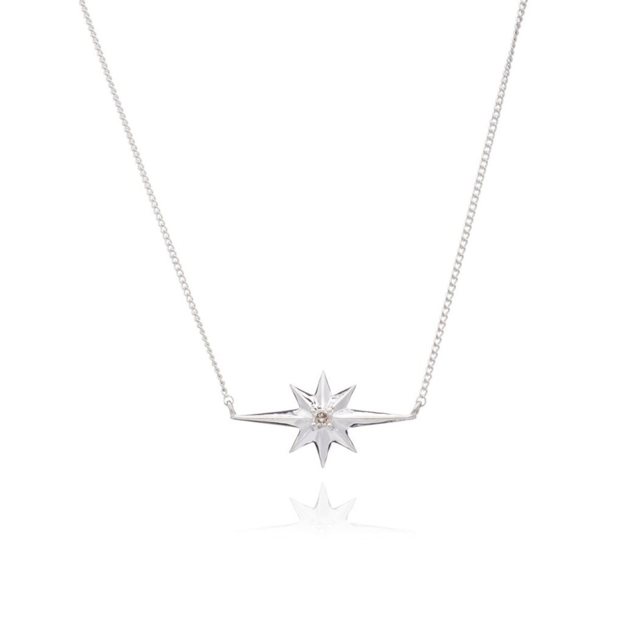 Women Rachel Jackson Necklaces | Silvershooting Star Diamond Necklace