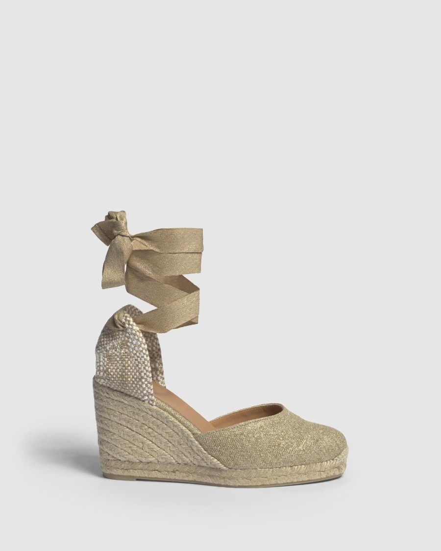 Women Castaner Wedges | Carina Wedge-Oro Claro