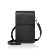 Women Doodie Stark Bags | Flap Front Mobile Bag-Black