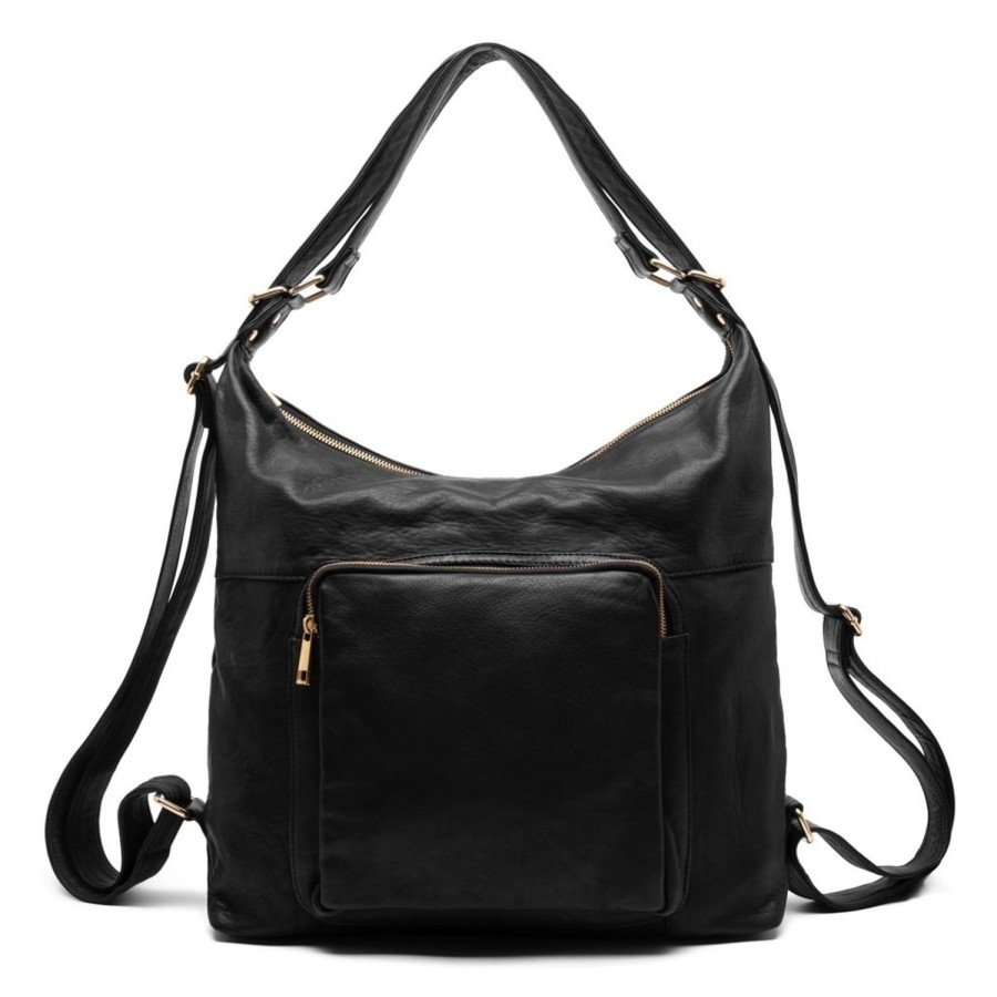 Women Depeche Bags | Large Bag-Black