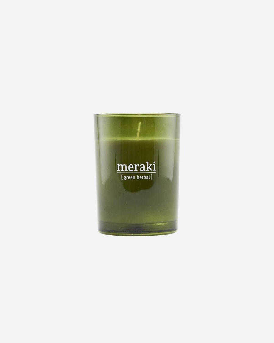 Lifestyle Meraki | Scented Candle-Green Herbal