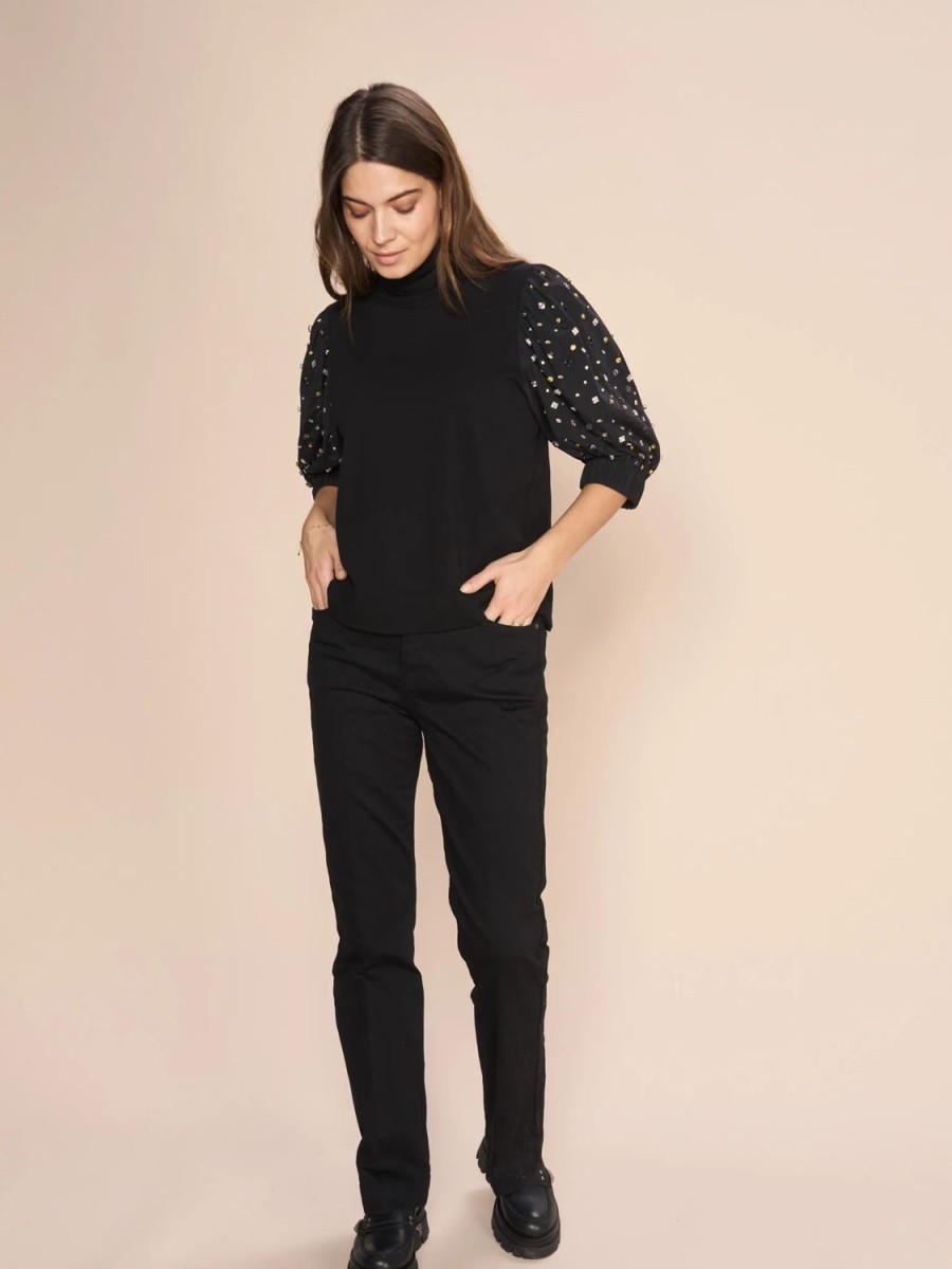 Women Mos Mosh Trousers | Jessica Joy Pant-Black