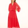 Women Stardust Dresses | Leo Maxi Dress-Raspberry Confetti