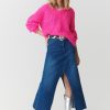 Women Moliin Knitwear | Erika Knit-Fuschia Purple