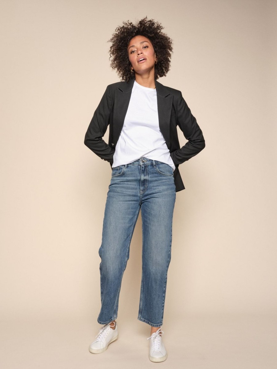 Women Mos Mosh Jeans | Rachel Modra Jeans-Blue