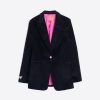 Women Vilagallo Jackets | Katrina Emb Cord Jacket-Black