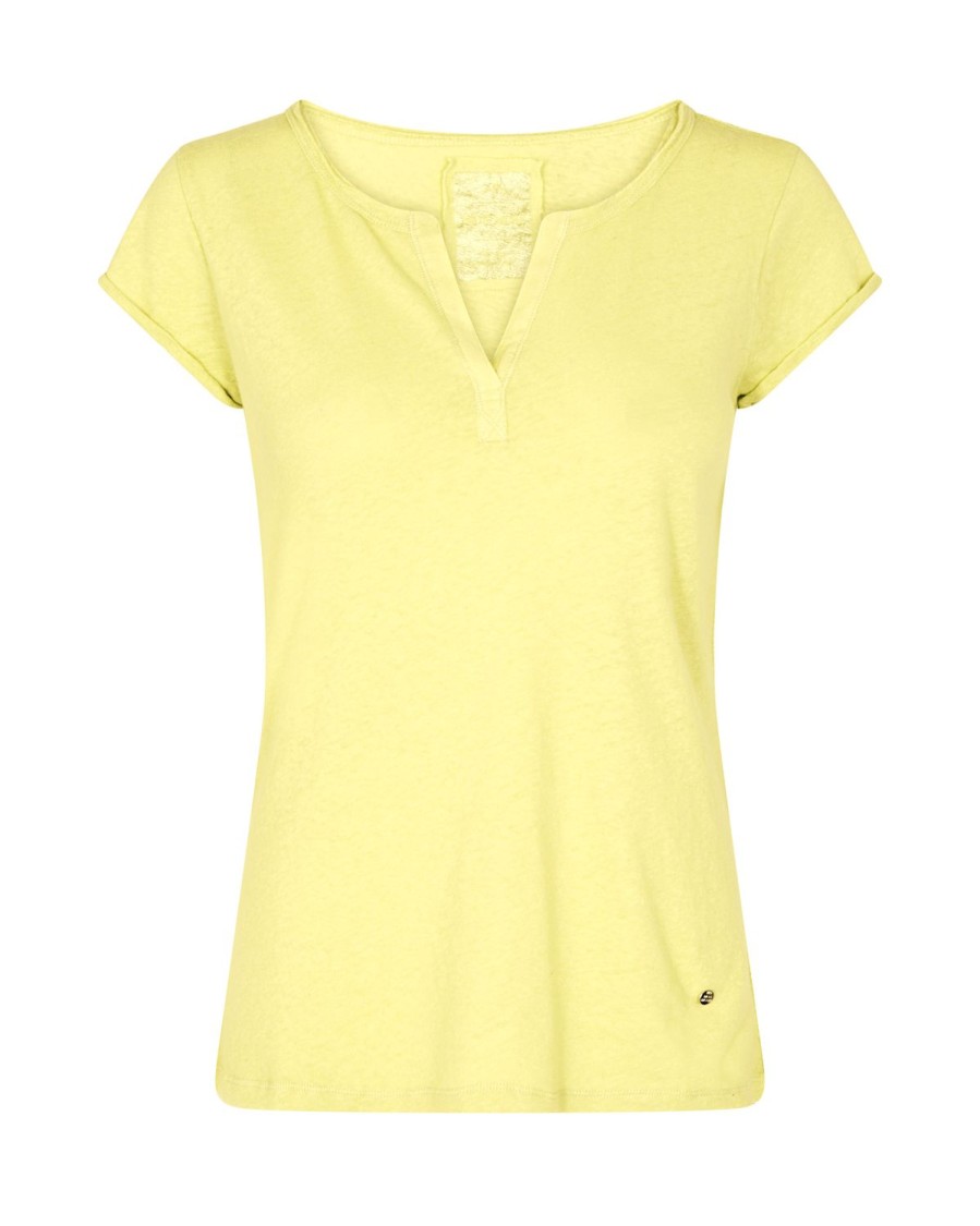 Women Mos Mosh Tops | Troy Tee-Yellow Plum