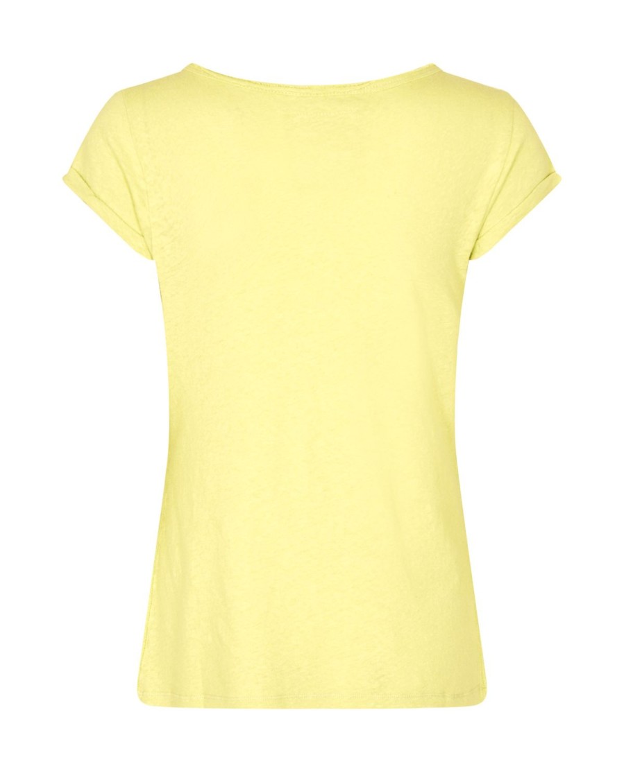 Women Mos Mosh Tops | Troy Tee-Yellow Plum