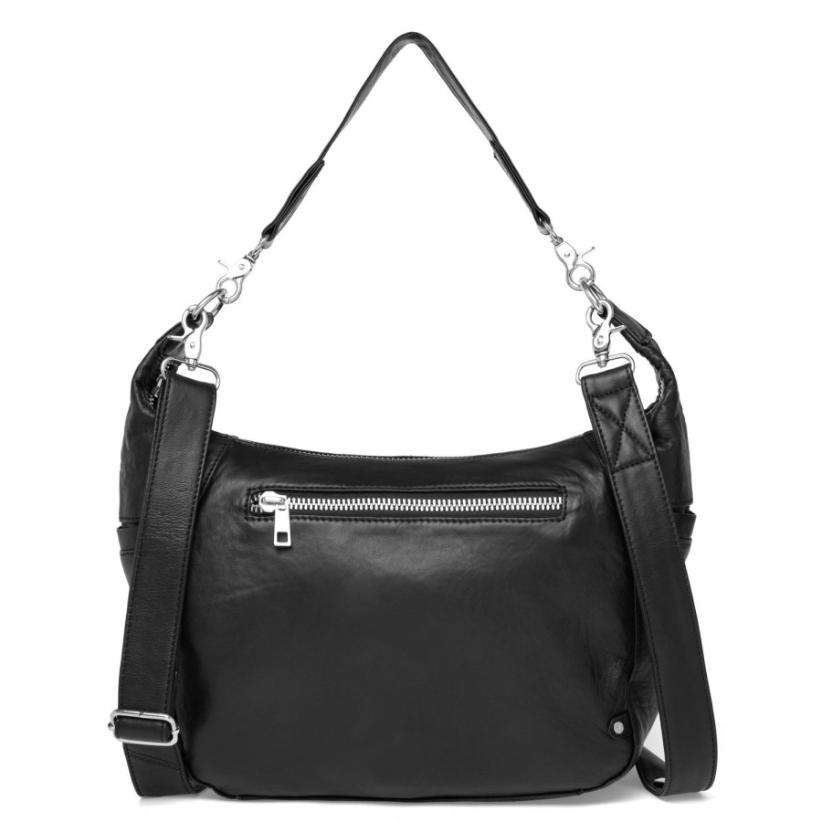 Women Depeche Bags | Medium Shoulder Bag-Black