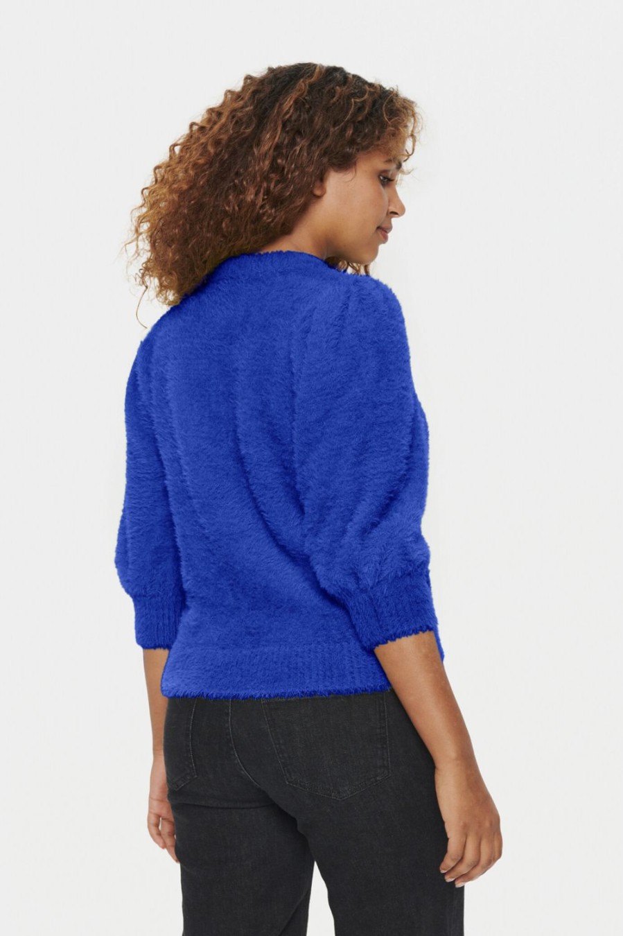 Women Saint Tropez Knitwear | Banni Pullover-Sodalite Blue