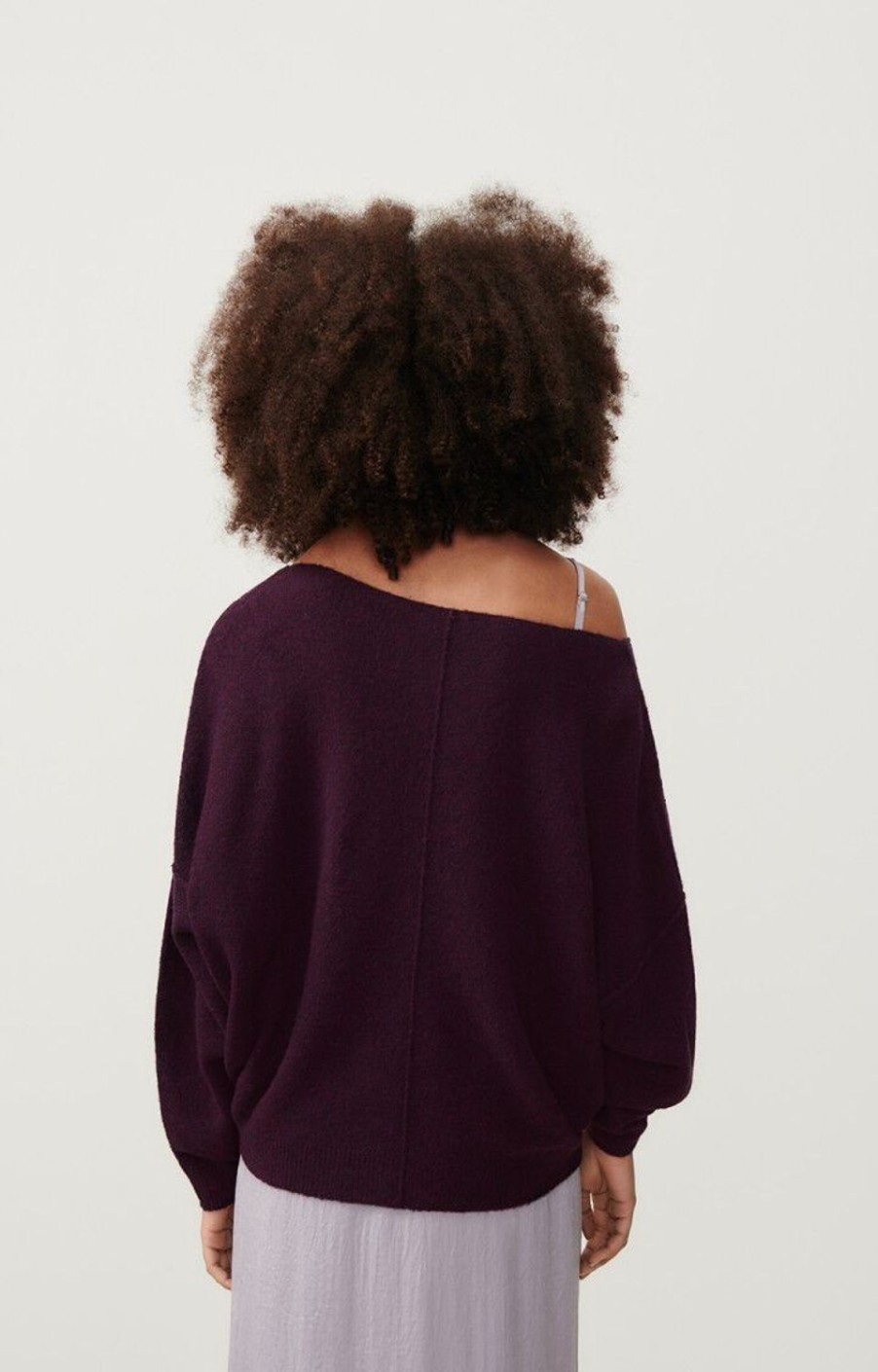 Women American Vintage Knitwear | Damsville Jumper-Moussaka