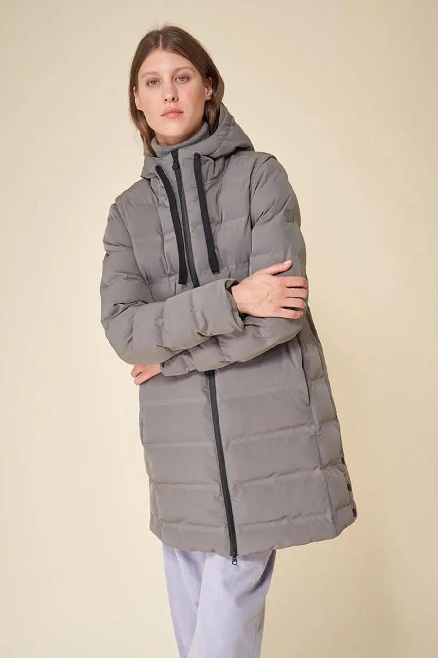 Women Tanta Coats | Donner Coat-Castor Grey