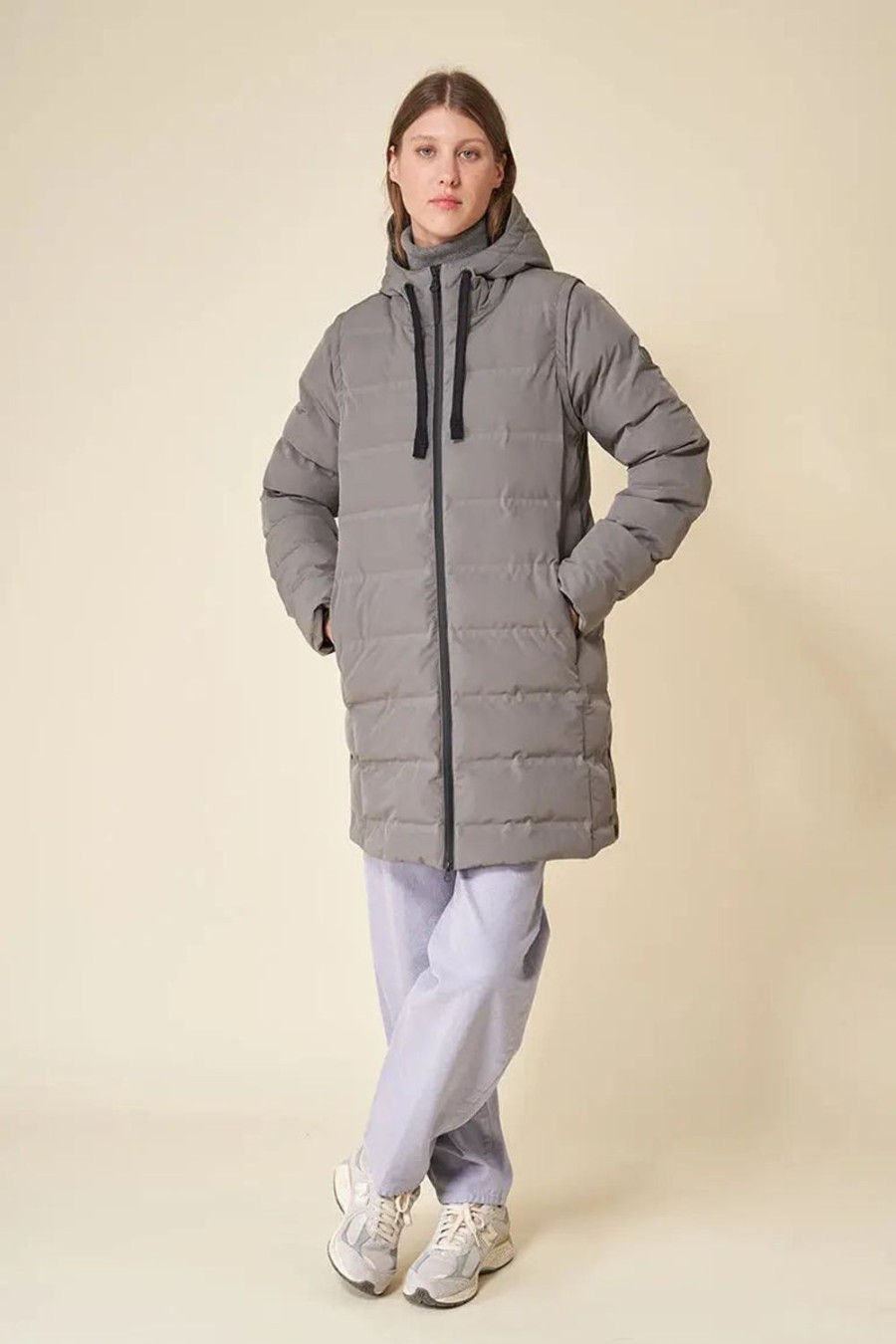 Women Tanta Coats | Donner Coat-Castor Grey