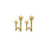 Women Hultquist Earrings | S05012G Gold Shooting Star Earring