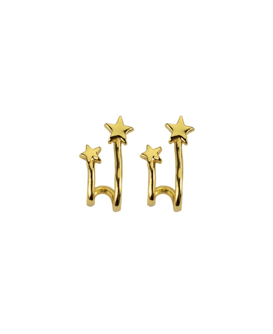 Women Hultquist Earrings | S05012G Gold Shooting Star Earring