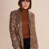 Women Mos Mosh Jackets | Sia Lala Blazer-Light Brown