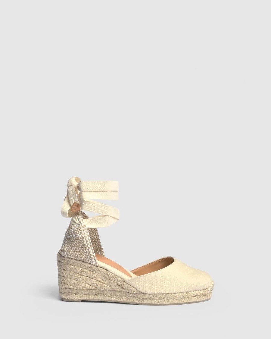 Women Castaner Wedges | Carina Wedge-Ivory