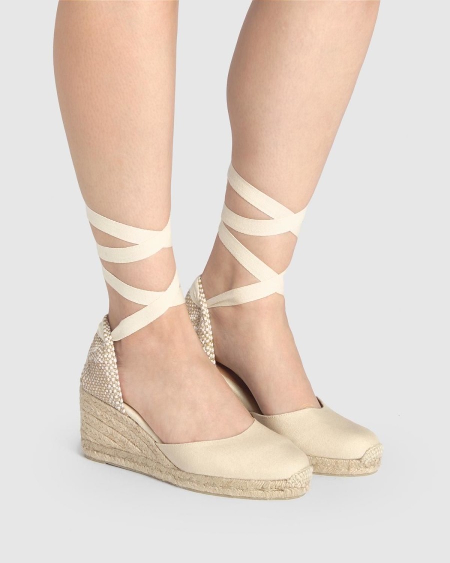 Women Castaner Wedges | Carina Wedge-Ivory