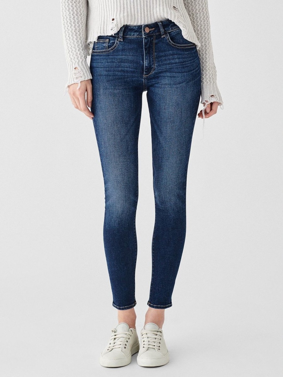 Women DL1961 Jeans | Florence Mid Rise Ankle Skinny-Write