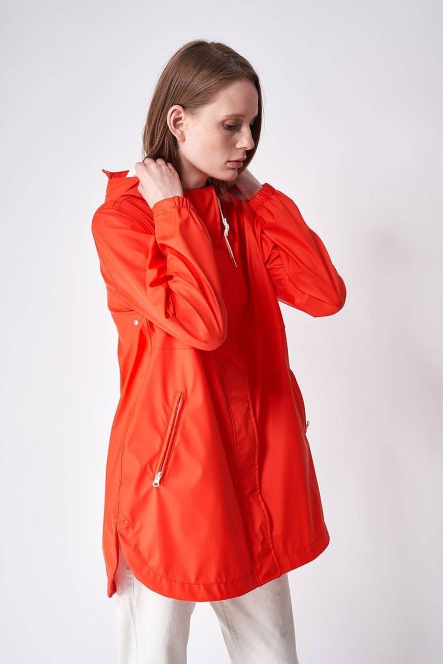 Women Tanta Coats | Nuage Jacket-Orange