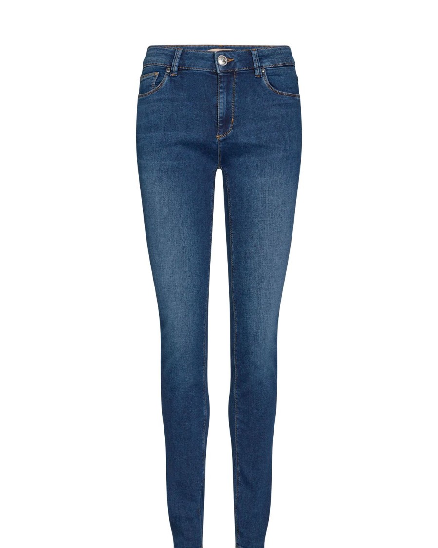 Women Mos Mosh Jeans | Jade Cosy Jean-Blue